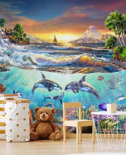 Sea Life Killer Walvissen Behang