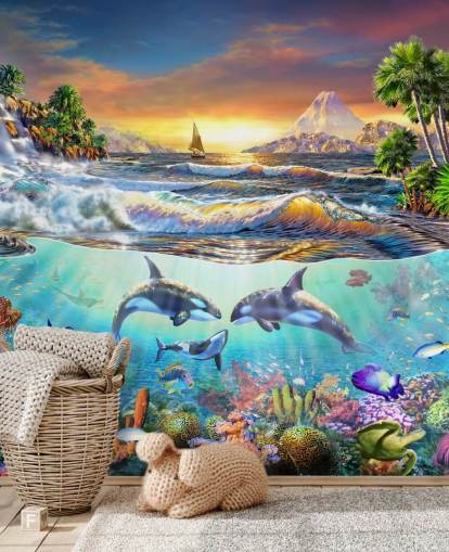 Papel de Parede Sea Life Killer Whales