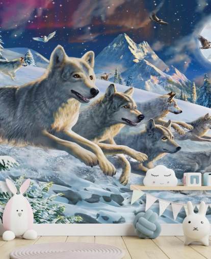 Wolves Racing Papel de parede Wolves Racing Papel de parede