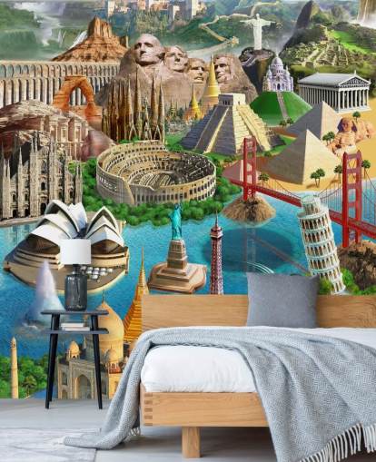 World Wonders Wallpaper