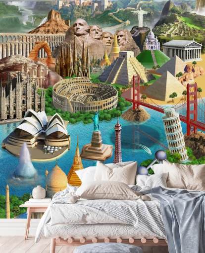 World Wonders Wallpaper