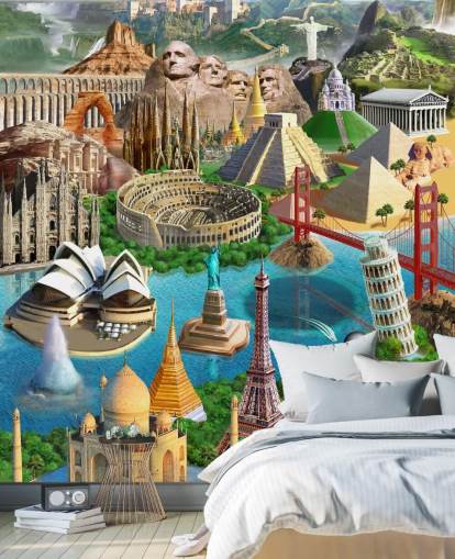 World Wonders Wallpaper