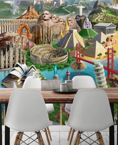 World Wonders Wallpaper