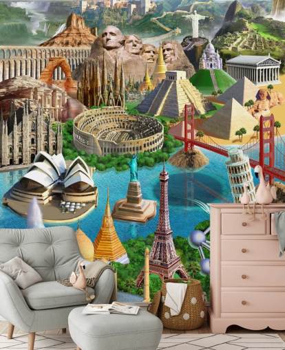 World Wonders Wallpaper