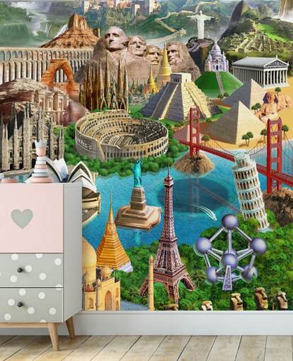 World Wonders Wallpaper