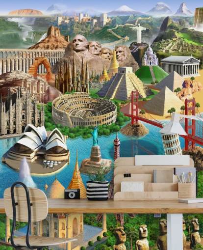 World Wonders Wallpaper