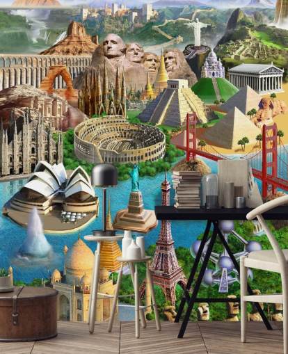 World Wonders Wallpaper