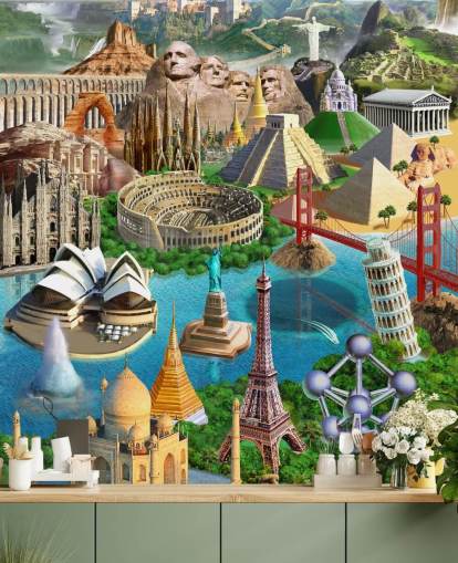 World Wonders Wallpaper