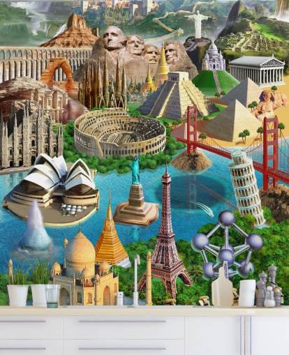 World Wonders Wallpaper