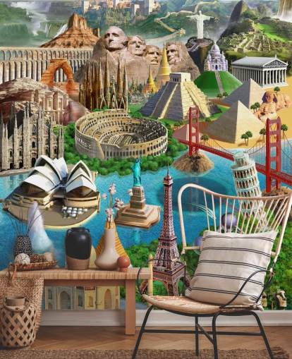 World Wonders Wallpaper