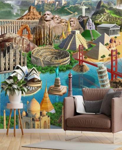 World Wonders Wallpaper World Wonders Wallpaper