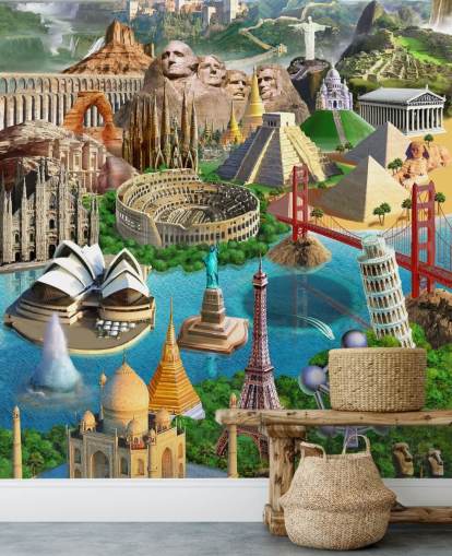 World Wonders Wallpaper World Wonders Wallpaper