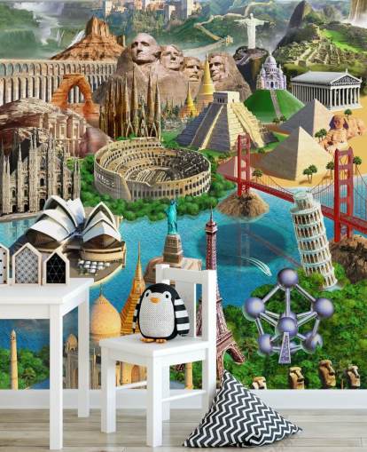 World Wonders Wallpaper