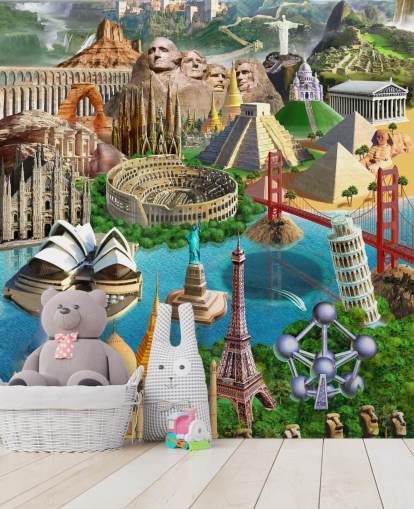 World Wonders Wallpaper