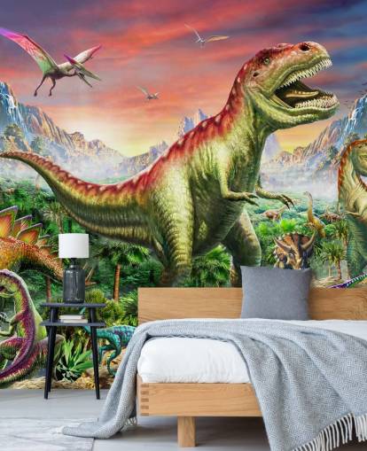 Jurassic Forest Wall Mural