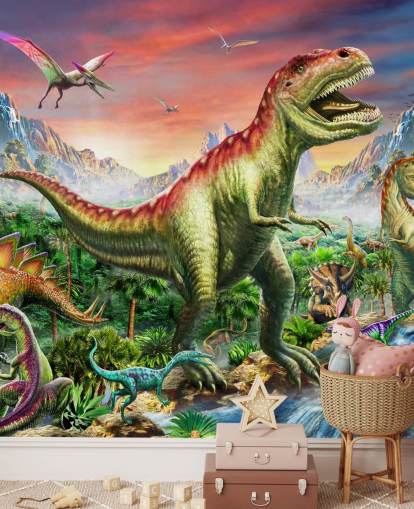 Decorazione murale Jurassic Forest Decorazione murale Jurassic Forest
