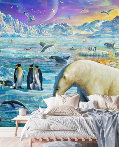 Papel Pintado Animales Antárticos Papel Pintado Animales Antárticos