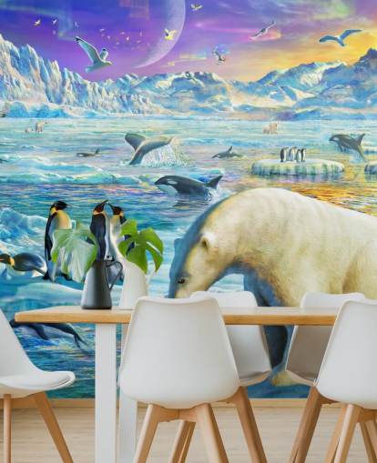 Papel Pintado Animales Antárticos Papel Pintado Animales Antárticos