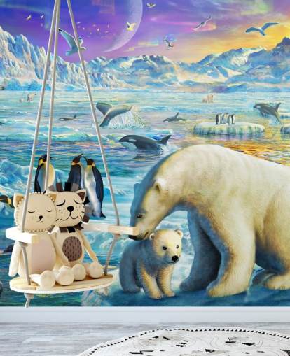 Papier Peint Animaux Antarctiques