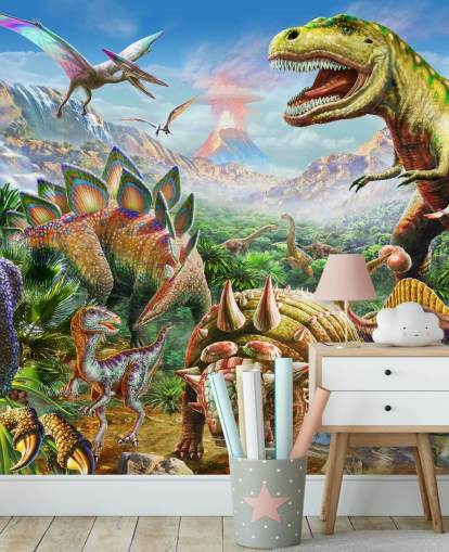 Dinosaurs Group Bakgrunnsbilde