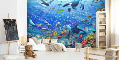 Underwater Scenery Wallpaper | Wallsauce AE