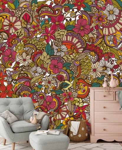 I Spy Colors Flower Wallpaper