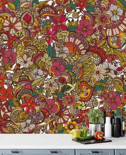 I Spy Colors Flower Wallpaper