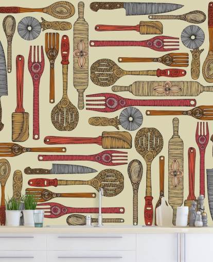kitchen utensil wallpaper kitchen utensil wallpaper
