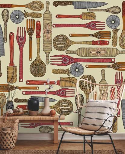 kitchen utensil wallpaper kitchen utensil wallpaper