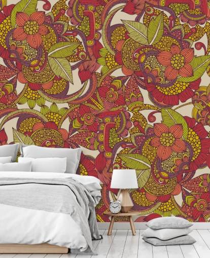 Purple and Pink Floral Wallpaper Purple and Pink Floral Wallpaper