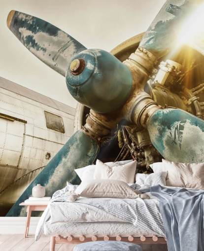 Old Plane Propeller Wallpaper