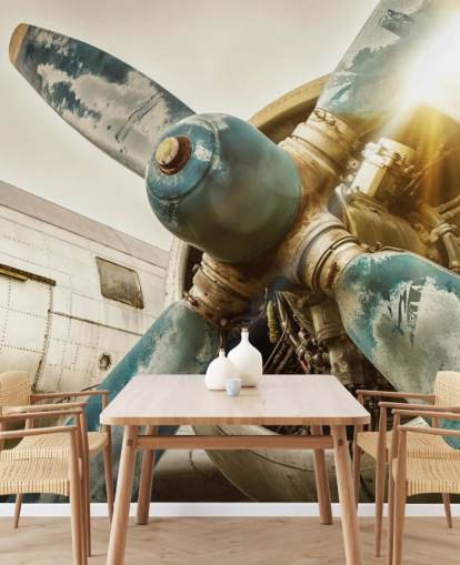 Old Plane Propeller Wallpaper