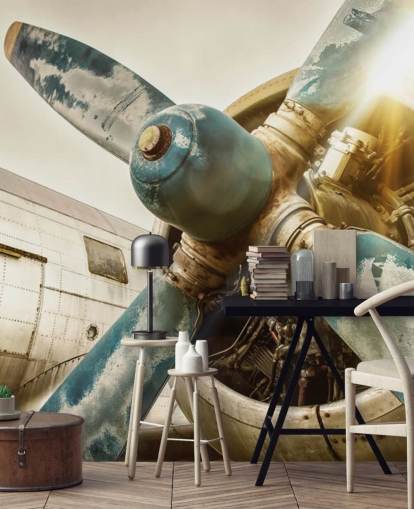 Old Plane Propeller Wallpaper
