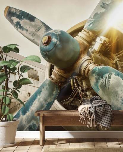 Old Plane Propeller Wallpaper