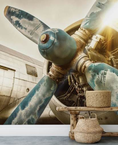 Old Plane Propeller Wallpaper