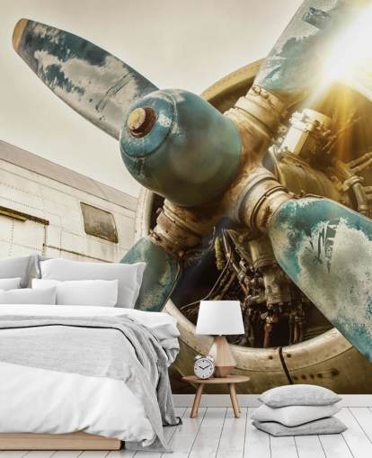 Old Plane Propeller Wallpaper