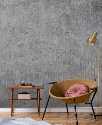papier peint mural en béton personnalisé gris appelé Coured Concrete pour les maisons et les bureaux papier peint mural en béton personnalisé gris appelé Coured Concrete pour les maisons et les bureaux