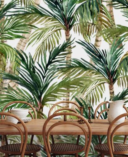 Painted Palm Trees Wallpaper Painted Palm Trees Wallpaper