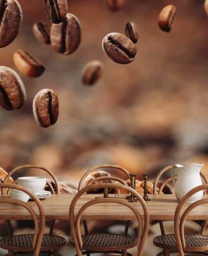 Mural de pared Granos de café