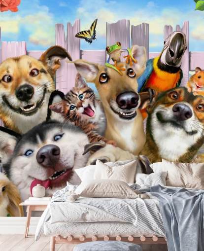 Cute Pets Selfie Wallpaper Cute Pets Selfie Wallpaper