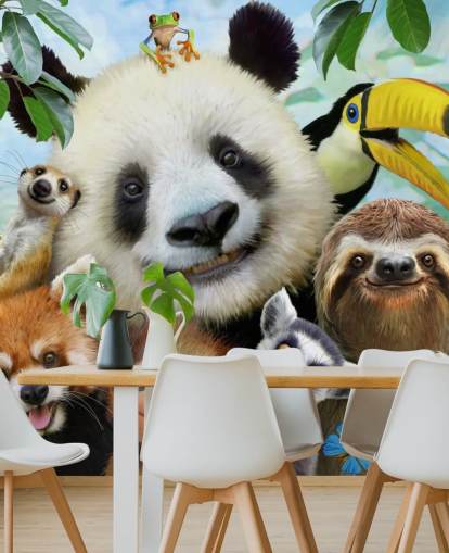 Fondo de pantalla Zoo Animal Selfie