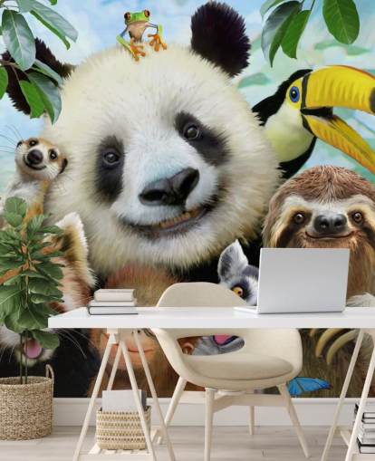 Fondo de pantalla Zoo Animal Selfie