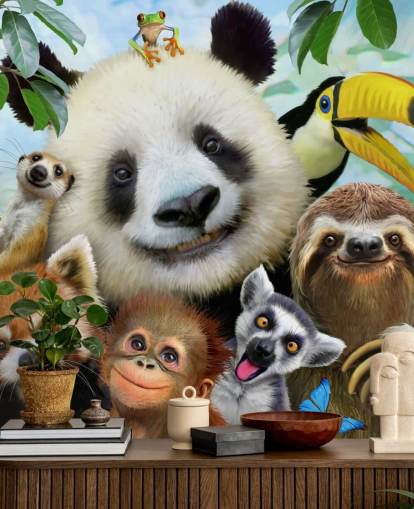 Zoo Animal Selfie Wallpaper Zoo Animal Selfie Wallpaper