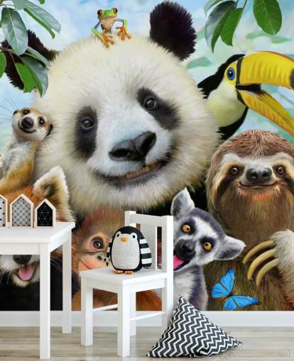 Fondo de pantalla Zoo Animal Selfie