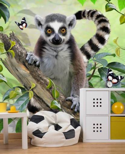 Cute Lemur Selfie Wallpaper