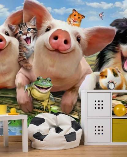 Fond d'écran Selfie Animaux de