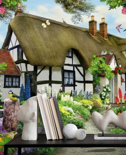 papel pintado de cabaña en blanco y negro papel pintado de cabaña en blanco y negro