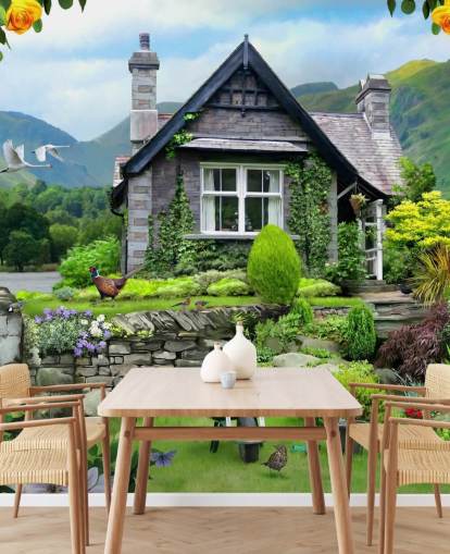 lakes cottage wallpaper lakes cottage wallpaper