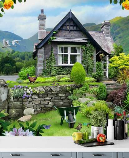 papel de parede cottage em lagos