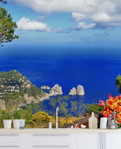 Blue Coastal behang Blue Coastal behang